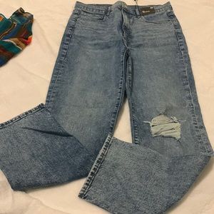 Express Jeans slim super high rise 12r